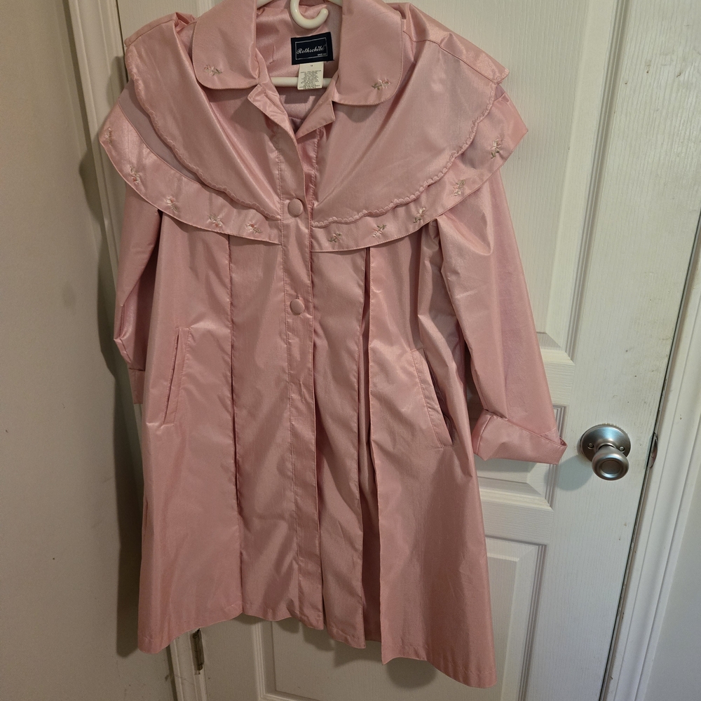 Rothschild Blush Pink Women's Cape Coat